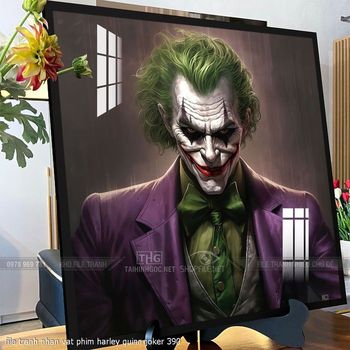 file tranh nhan vat phim harley quinn joker 390