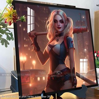 file tranh nhan vat phim harley quinn joker 392