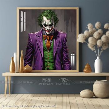 file tranh nhan vat phim harley quinn joker 405