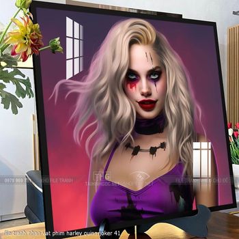 file tranh nhan vat phim harley quinn joker 41