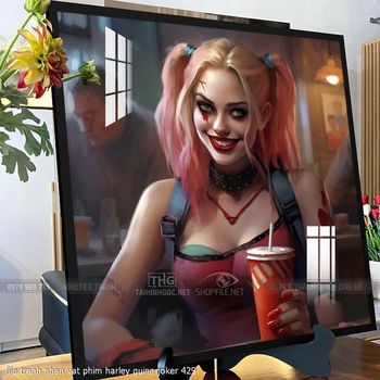 file tranh nhan vat phim harley quinn joker 429