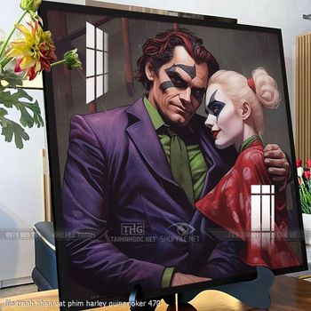 file tranh nhan vat phim harley quinn joker 470