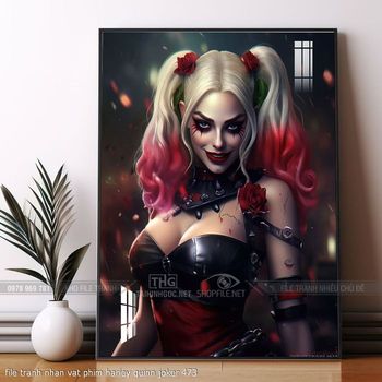 file tranh nhan vat phim harley quinn joker 473