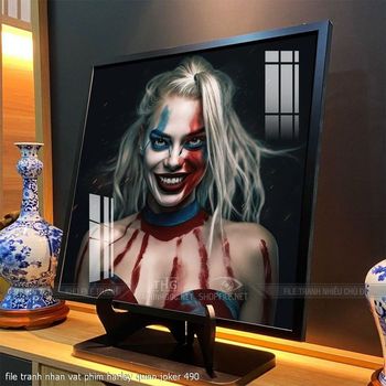 file tranh nhan vat phim harley quinn joker 490