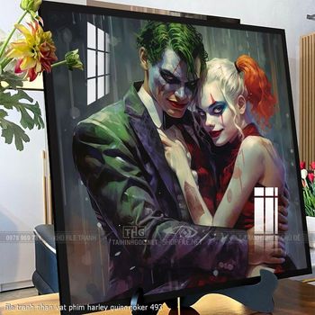 file tranh nhan vat phim harley quinn joker 493