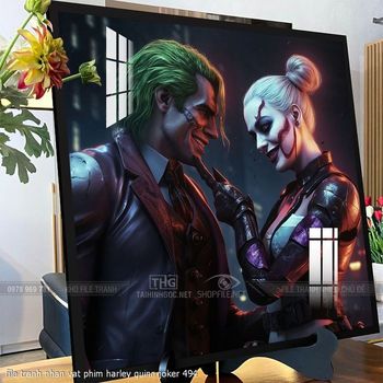 file tranh nhan vat phim harley quinn joker 494