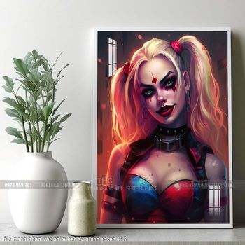file tranh nhan vat phim harley quinn joker 495