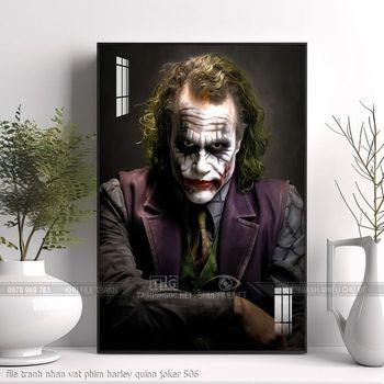 file tranh nhan vat phim harley quinn joker 506