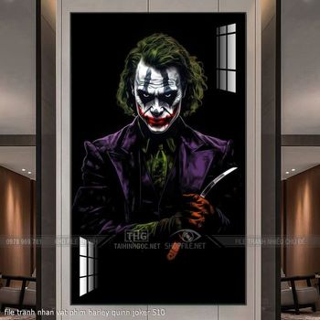 file tranh nhan vat phim harley quinn joker 510