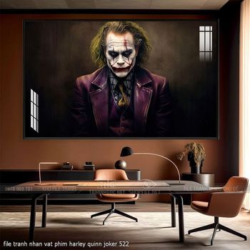 file tranh nhan vat phim harley quinn joker 522