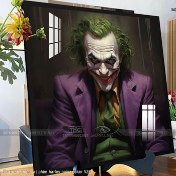 file tranh nhan vat phim harley quinn joker 526