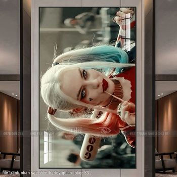 file tranh nhan vat phim harley quinn joker 531