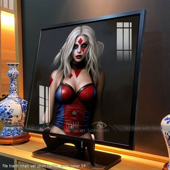 file tranh nhan vat phim harley quinn joker 54