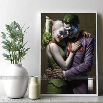 file tranh nhan vat phim harley quinn joker 552