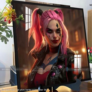 file tranh nhan vat phim harley quinn joker 561