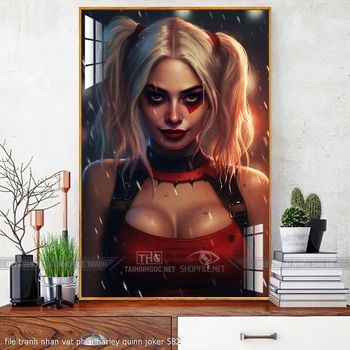 file tranh nhan vat phim harley quinn joker 582