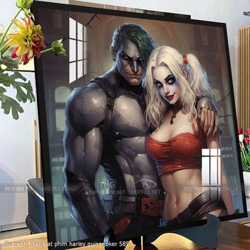 file tranh nhan vat phim harley quinn joker 585