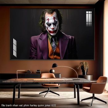 file tranh nhan vat phim harley quinn joker 610