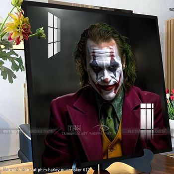 file tranh nhan vat phim harley quinn joker 612