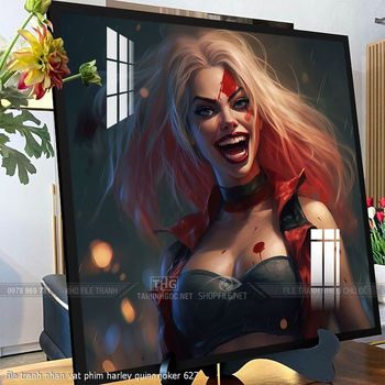file tranh nhan vat phim harley quinn joker 627