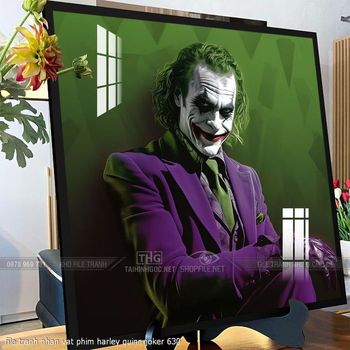 file tranh nhan vat phim harley quinn joker 630
