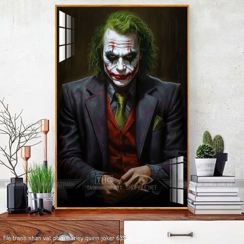 file tranh nhan vat phim harley quinn joker 635