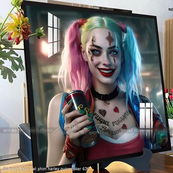 file tranh nhan vat phim harley quinn joker 636