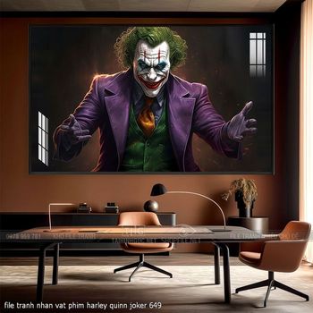 file tranh nhan vat phim harley quinn joker 649