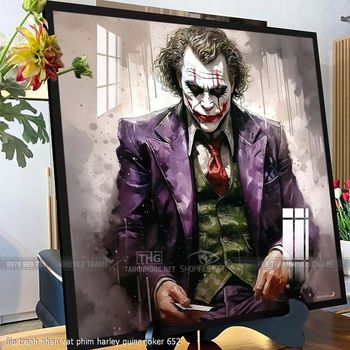 file tranh nhan vat phim harley quinn joker 652