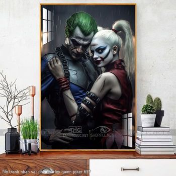 file tranh nhan vat phim harley quinn joker 659