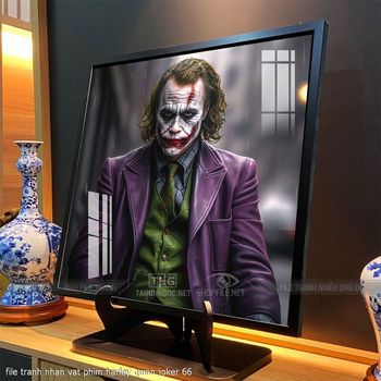 file tranh nhan vat phim harley quinn joker 66