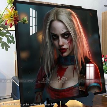 file tranh nhan vat phim harley quinn joker 664