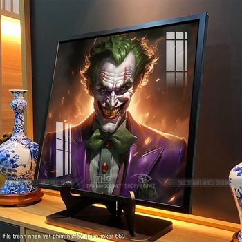 file tranh nhan vat phim harley quinn joker 669