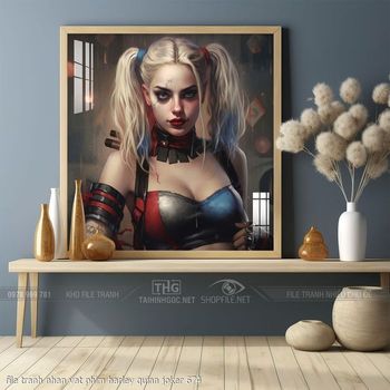 file tranh nhan vat phim harley quinn joker 674