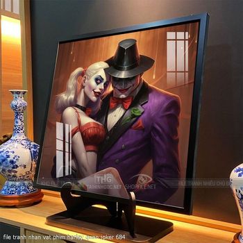 file tranh nhan vat phim harley quinn joker 684