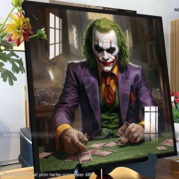 file tranh nhan vat phim harley quinn joker 688