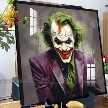 file tranh nhan vat phim harley quinn joker 690