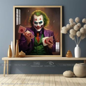 file tranh nhan vat phim harley quinn joker 705