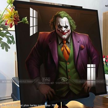 file tranh nhan vat phim harley quinn joker 708