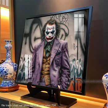 file tranh nhan vat phim harley quinn joker 714