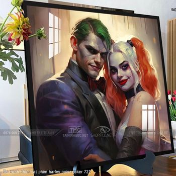 file tranh nhan vat phim harley quinn joker 721