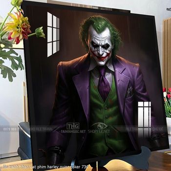 file tranh nhan vat phim harley quinn joker 734