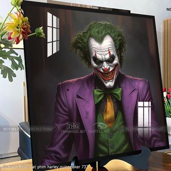 file tranh nhan vat phim harley quinn joker 737