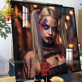file tranh nhan vat phim harley quinn joker 74