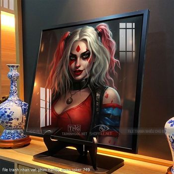 file tranh nhan vat phim harley quinn joker 749