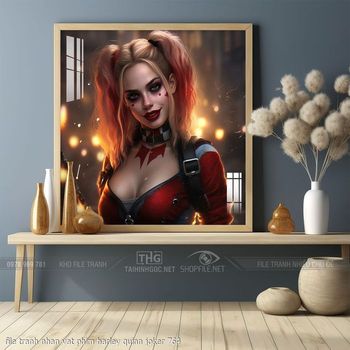file tranh nhan vat phim harley quinn joker 764