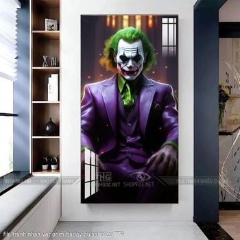 file tranh nhan vat phim harley quinn joker 779