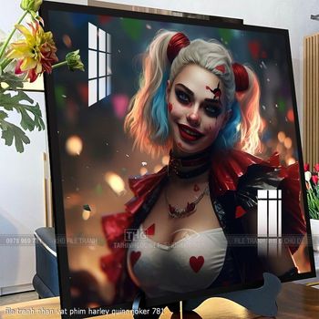 file tranh nhan vat phim harley quinn joker 781