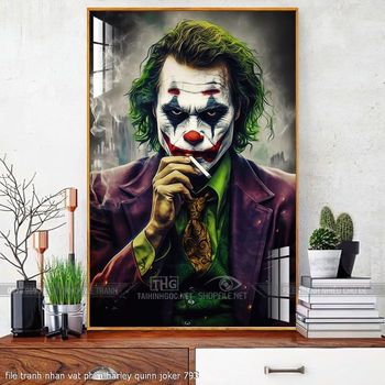 file tranh nhan vat phim harley quinn joker 793