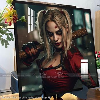 file tranh nhan vat phim harley quinn joker 795